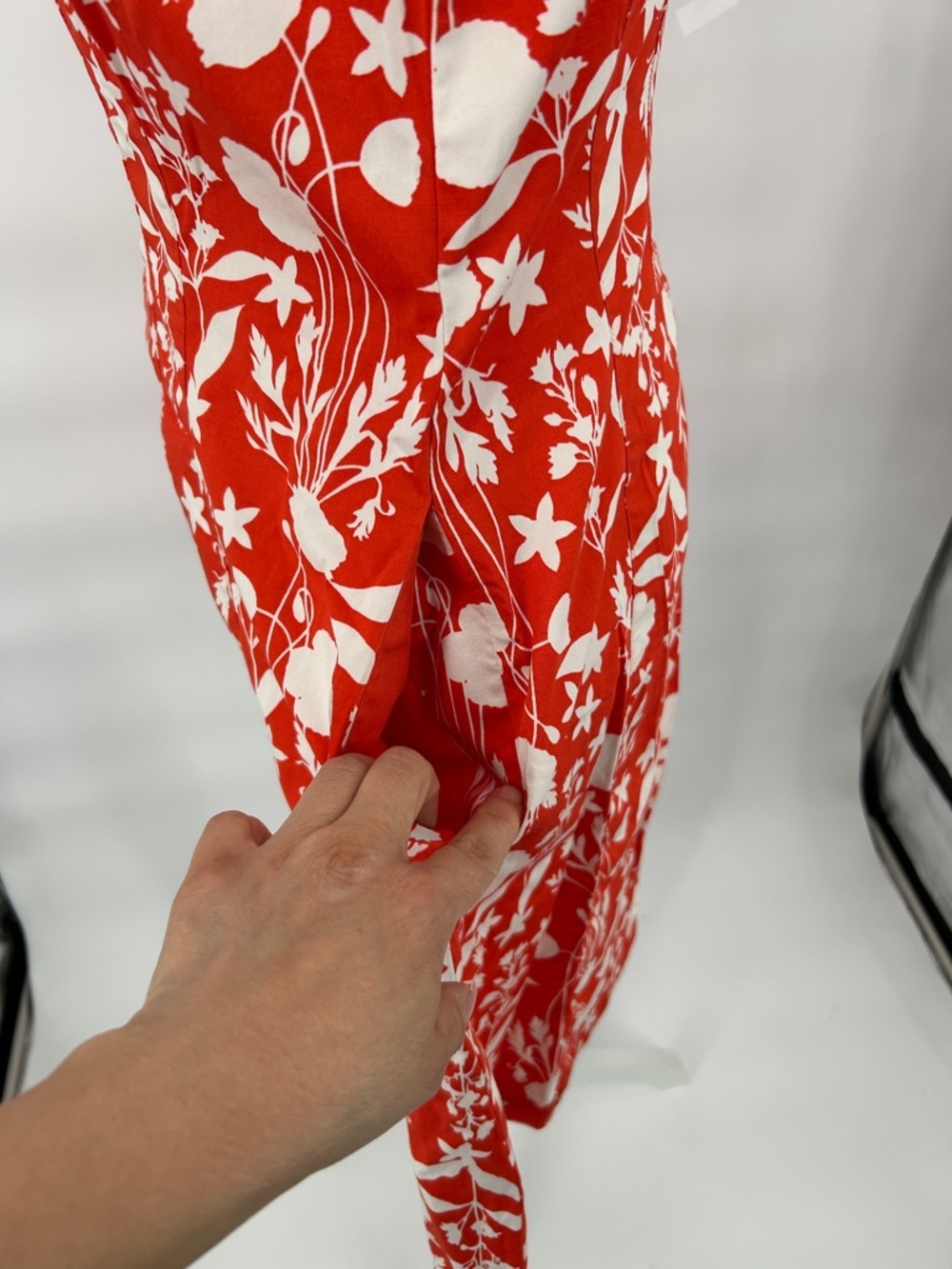 Boden Women Rosamund Garden Floral Fit and Flare Dress Midi Dress Size 6P - Picture 5 of 11